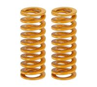 sourcing map 2pcs 3D Printer Heating Bed Spring, 8mm OD 20mm Length Light Load Compression Mould Die Spring 3D Printer Compression Spring for 3D Printer Electric Part, Yellow