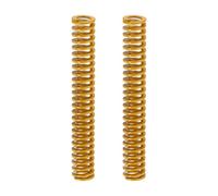 sourcing map 2pcs 3D Printer Heating Bed Spring, 8mm OD 55mm Length Light Load Compression Mould Die Spring 3D Printer Compression Spring for 3D Printer Electric Part, Yellow