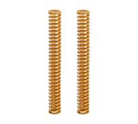 sourcing map 2pcs 3D Printer Heating Bed Spring, 8mm OD 65mm Length Light Load Compression Mould Die Spring 3D Printer Compression Spring for 3D Printer Electric Part, Yellow
