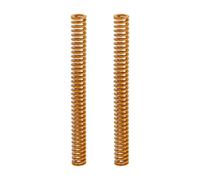 sourcing map 2pcs 3D Printer Heating Bed Spring, 8mm OD 80mm Length Light Load Compression Mould Die Spring 3D Printer Compression Spring for 3D Printer Electric Part, Yellow