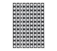 sourcing map 2Pcs 3D Scanning Marker for 3D Scanner, Inner 6mm Outer mm High Reflective Tracking Dot Scanning Point Markers Positioning Targets for Laser 3D Scanner, Silver