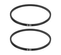 sourcing map 2Pcs 3L230 Classic Wrapped Rubber V-Belt, 23"(584mm) Outside Circumference, 3L Profile V Belt 3/8" Width 7/32" Height