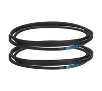 sourcing map 2pcs 3VX980 Rubber V-Belt, Raw Edge Cogged Industrial V Belt 98" Length x 0.38" Width x 0.32" Thickness