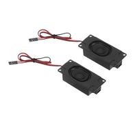 sourcing map 2Pcs 3Watt 8Ohm Single Mini Speaker Full-Range Mobile Portable Advertising Machine Speaker with Pre-attached 2.54mm Terminal Wire Connector Interface for Small Electronic Projects