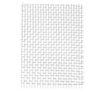 sourcing map 2Pcs 4 Mesh 8" x 6" Woven Wire Mesh, 304 Stainless Steel Air Vent Filter Screen, Window Screen Plain Weave Mesh for DIY Projects Vents Cover Filtration Animals Fence
