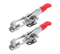 sourcing map 2pcs 40323 Toggle Latch Clamp M5 x 30mm 400lbs Holding Capacity Adjustable Quick Release Pull Latches 304 Stainless Steel Hasp Clamps for Smoker Lid Jig Tool Box Case Door