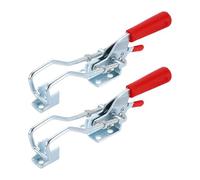 sourcing map 2pcs 431 Toggle Latch Clamp M6 x 45mm 772lbs Holding Capacity Adjustable Quick Release Pull Latches Galvanized Iron Hasp Clamps for Smoker Lid Jig Tool Boxes Cases Door
