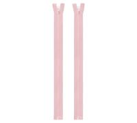 sourcing map 2pcs #5 Sewing Invisible Zippers 16 Inch Resin Hidden Replacement Coil Zipper for DIY Craft Bag Garment Home Textile Clothes, Pink