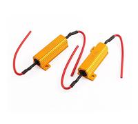 sourcing map 2PCS 50W 8 Ohm Load Resistor Fix Hyper Flash Light