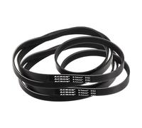 sourcing map 2pcs 510J6 PJ V-Ribbed Belt 6 Ribs 51" Length x 0.55" Width x 0.14" Height, EPDM Rubber Poly V Belt, Multi Wedge Micro V Belt