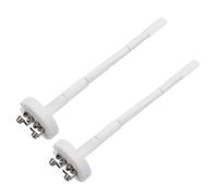 sourcing map 2Pcs 6" K Type Ceramic Kiln Furnace Probe Thermocouple Sensor for Muffle Furnace Oven, High Temperature 0 to 1100°C 2x150mm