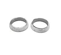 sourcing map 2pcs 60mm Car Exhaust Pipe Header Manifold Downpipe Donut Gasket