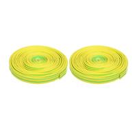 sourcing map 2pcs 6mm Dia 50ft Heat Shrink Tubing 2:1 Electric Insulation Wire Shrink Wrap Tubing for Industrial Electrical Cable Wire