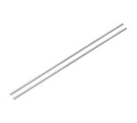 sourcing map 2Pcs 6mm x 610mm 304 Stainless Steel Rods, Round Metal Solid Rod Lathe Bar Stock for Industry, DIY Craft, Car, Helicopter, Airplane