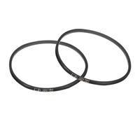 sourcing map 2pcs A29 1/2 Wrapped Rubber Belt, A-Section V Belt 31.5" Outside Circumference x 0.51" Width x 0.32" Thick, Industrial Power Transmission Belt