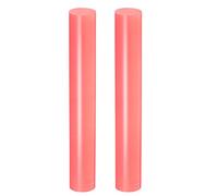 sourcing map 2pcs Acrylic Clay Roller 7.28 Inch x 1 Inch Solid Non-Stick Plastic Round Tube Roller Polymer Clay Rod Fondant Rolling Pin for Shaping, Sculpting, Modeling DIY Crafts, Pink