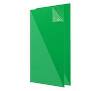 sourcing map 2Pcs Acrylic Sheets 12x8 Inch Acrylic Panel 1/8 Inch-3mm Plastic Board for Picture Frames Sign Holders DIY Display Projects Craft, Clear Green