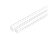 sourcing map 2pcs Acrylic Square Rods 9/16" x 8" Clear Acrylic Dowel Rods Sticks Acrylic Plastic Sticks Strip for DIY Crafts Lighting Gardening Decorations - 15mm x 200mm