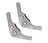 sourcing map 2Pcs Adjustable Sofa Hinge, 54 Degree 3 Gear Support Joint Folding Table Brackets Furniture Replacement Parts for Sofas and Outdoor Beach Chairs