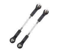 sourcing map 2Pcs Adjustable Turnbuckles Camber Link, 30mm Turnbuckle Rod Steering Servo Linkage with M3 Ball Head Rod Ends for RC Car Replace Parts
