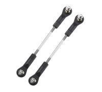 sourcing map 2Pcs Adjustable Turnbuckles Camber Link, 69-79mm Turnbuckle Rod Steering Servo Linkage with M3 Ball Head Rod Ends for RC Car Replace Parts