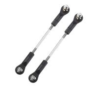 sourcing map 2Pcs Adjustable Turnbuckles Camber Link, 74-84mm Turnbuckle Rod Steering Servo Linkage with M3 Ball Head Rod Ends for RC Car Replace Parts