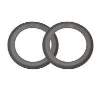 sourcing map 2pcs Air Compressor Compression Piston Ring 68mm OD 48mm ID 0.8mm Thickness Universal Air Compressor Replacement Piston Ring Seal for Air Pump Systems, Silver