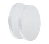 sourcing map 2Pcs Aluminum Disc, 2"(50mm) Diameter 0.2"(5mm) Thickness Round Aluminum Sheets 6061 Aluminum Circle Plates for Metal Stamping
