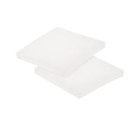 sourcing map 2pcs Anti Vibration Pads 2" x 2" x 0.39" Silicone Rubber Vibration Isolation Pads Damping Furniture Pads Mat Block for Washing Machine Dryer Air Conditioner Compressor Treadmill