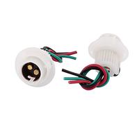 sourcing map 2pcs BA15D 1157 Bulb Socket Lamp Light Holder
