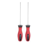 sourcing map 2pcs Ball Head Hex Screwdriver 2.5mm x 110mm Magnetic Ball End Hexagonal Precision Screw Driver Hex Design Wrench