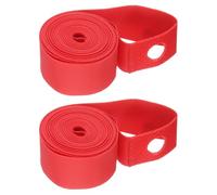 sourcing map 2pcs Bicycle Rim Strip 27.5" x 18mm Nylon Bike Tire Liner Bicycle Wheel Rim Tape Inner Tube Tape Anti-Scratched Guard Cushion Pad Protector for Road MTB Mountain Bike