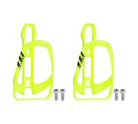 sourcing map 2pcs Bicycle Water Bottle Holder Lightweight Universal Bike Bottle Cages Top Load Cycling Cup Holder for MTB Road Gravel, Yellow
