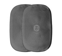 sourcing map 2pcs Car Dashboard Anti-Slip Mat 6" x 4" Universal Sticky Dash Pad Reusable Car Non-Slip Mats for Phone Keys Sunglasses Electronic Devices, Black