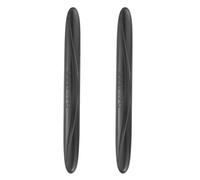 sourcing map 2pcs Car Door Edge Guards Protectors PU Anti-Collision Side Door Edge Protector Trim Strip Anti-Scratch Universal Vehicle Exterior Accessories for Car SUV Pickup Truck, Black