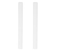 sourcing map 2pcs Car Door Edge Guards Protectors PVC Anti-Collision Side Doors Edge Protector Trim Strip Anti-Scratch Universal Vehicle Exterior Accessories for Car SUV Pickup Truck, White