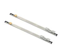 sourcing map 2Pcs Casement Window Hinges, 12" 304 Stainless Steel Adjustable Window Concealed Stay, Friction Stay Hinge, Window Latch Lock for Window Hardware Replacement, Silver