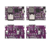 sourcing map 2Pcs Charging Module Type-c 3A 5V Lithium Battery Charger Module Charging Board, Purple