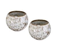 sourcing map 2pcs Chinese Japanese Ceramic Teacups 5.07 oz Handmade Gong Fu Tea Set Ceramic Glaze-Changed No Handle Small Tea Cup for Mate Tea Coffee Wine Drinks Home and Gifts, Beige