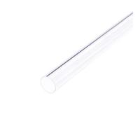 sourcing map 2pcs Clear Rigid PVC Pipe 12mm ID x 13mm OD x 0.4m Round Tube Tubing