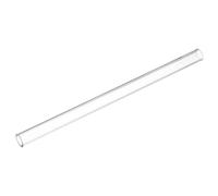 sourcing map 2pcs Clear Rigid Tubing Pipe 14mm ID x 20mm OD 1Ft(305mm) Round Plastic Polycarbonate Tube