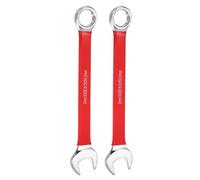 sourcing map 2Pcs Combination Wrench 24mm Metric Open End 10-Degree Offset 12-Point Box End Double Ended Wrenches Spanners Tools for Household Automotive Machinery DIY Repair