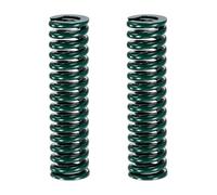 sourcing map 2Pcs Compression Spring 1/2" OD 2 L, Alloy Steel Flat Wire