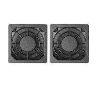 sourcing map 2Pcs Computer PC Fan Dust Filter 50mm Case Fan Dust Filter Plastic Guard Grill Protector Cover