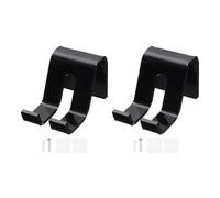 sourcing map 2pcs Controller Wall Mount Holder Universal Controller Holder Stand Non-Slip Pad Adjustable Wall Mount Adhesive/Screws with Screws for Controller & Headphones