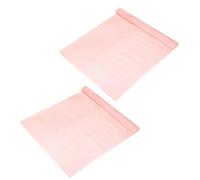 sourcing map 2Pcs Crepe Paper Roll, 98 x 19 Inch Wide 140g Thickened Crepe Sheets Streamer Flower for DIY Gift Flower Wrapping Crafts Birthday Wedding, Champagne