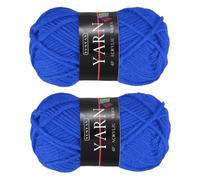 sourcing map 2PCS Crocheting Yarn, Light Sapphire 4 Ply Acrylic Yarn 50g Sport Weight Yarns Bulk Soft and Fluffy Yarns for Knitting DIY Crochet Handicraft Blankets Gift, 110 Yards