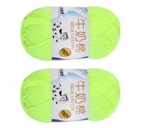 sourcing map 2PCS Crocheting Yarn,Yellow 5 Ply Acrylic Yarn 100g Sport Weight Yarns Bulk Soft and Fluffy Yarns for Knitting DIY Crochet Handicraft Blankets Gift,197 Yards