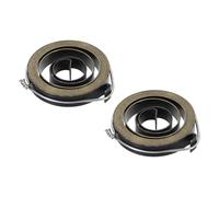 sourcing map 2Pcs Drill Press Return Spring, 55 x 10 x 0.8 mm Coil Spring Assembly Steel Chemical Blackening Finish for Various Vacuum Volume Cleaner Coil Systems
