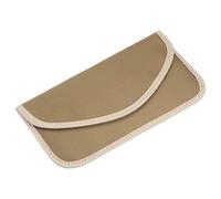 sourcing map 2Pcs Faraday Bag, RFID Signal Blocking Pouch Wallet 7.87 Inch Anti-Tracking Anti-Theft Anti-Spying for Phone and Key Fob, Khaki